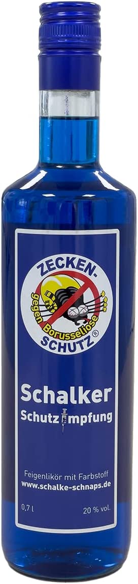 Schalke-Schnaps - Zeckenschutz gegen Borusseliose 0,7 L